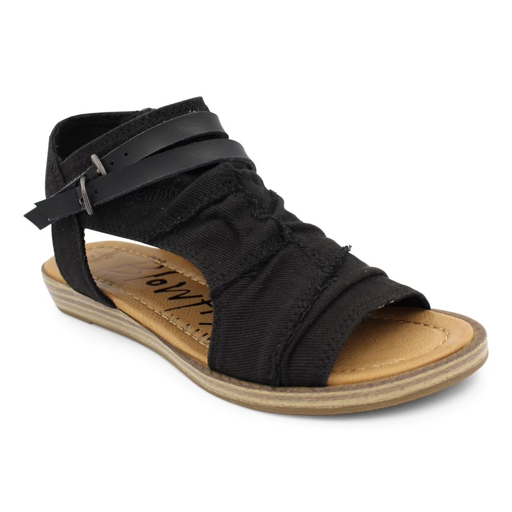 'Blowfish Malibu' Women's Beauty Sandal - Black Dyewash 1 'Blowfish Malibu' Women's Beauty Sandal - Black Dyewash