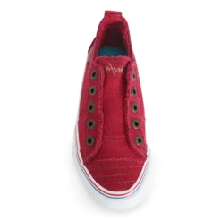 'Blowfish Malibu' Women's Play Slip On - Jester Red Hipster Smoked Twill -Blowfish Malibu ZS 0061 PLAY JRCWC 3 1024x1024@2x