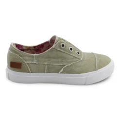 'Blowfish Malibu' Women's Malia Slip On - Eucalyptus Dusty Canvas -Blowfish Malibu ZS 1307 MALIA EUCDC 2 1024x1024@2x